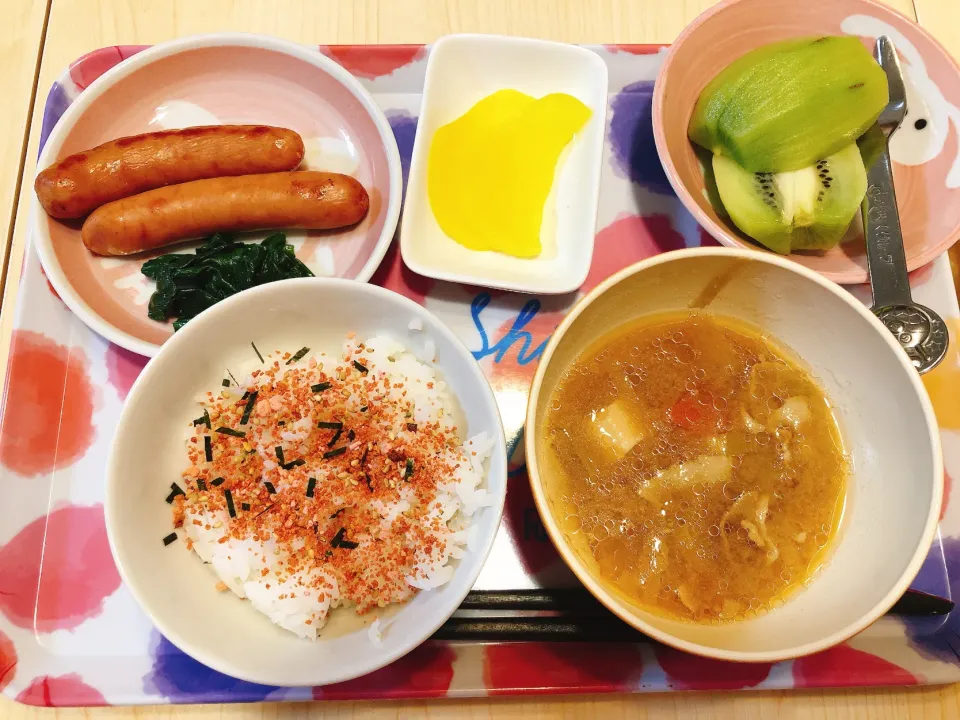 Snapdishの料理写真:朝ごはん♡2020/02/05|ちび太さん