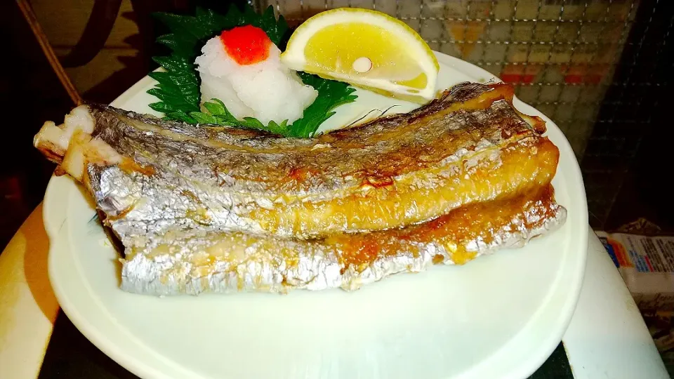 Snapdishの料理写真:太刀魚の塩焼|Hikariさん