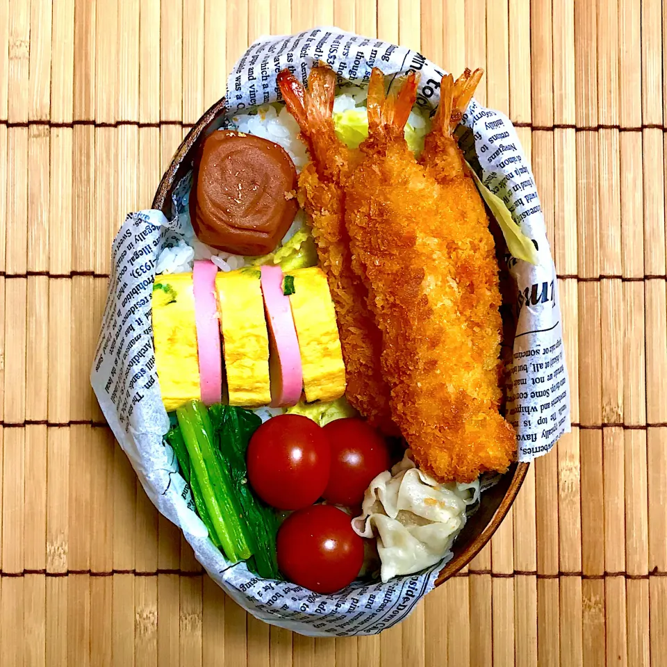 エビフライ弁当|mamacatさん