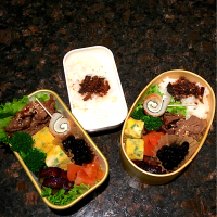 娘弁当 #145 & 自分弁当