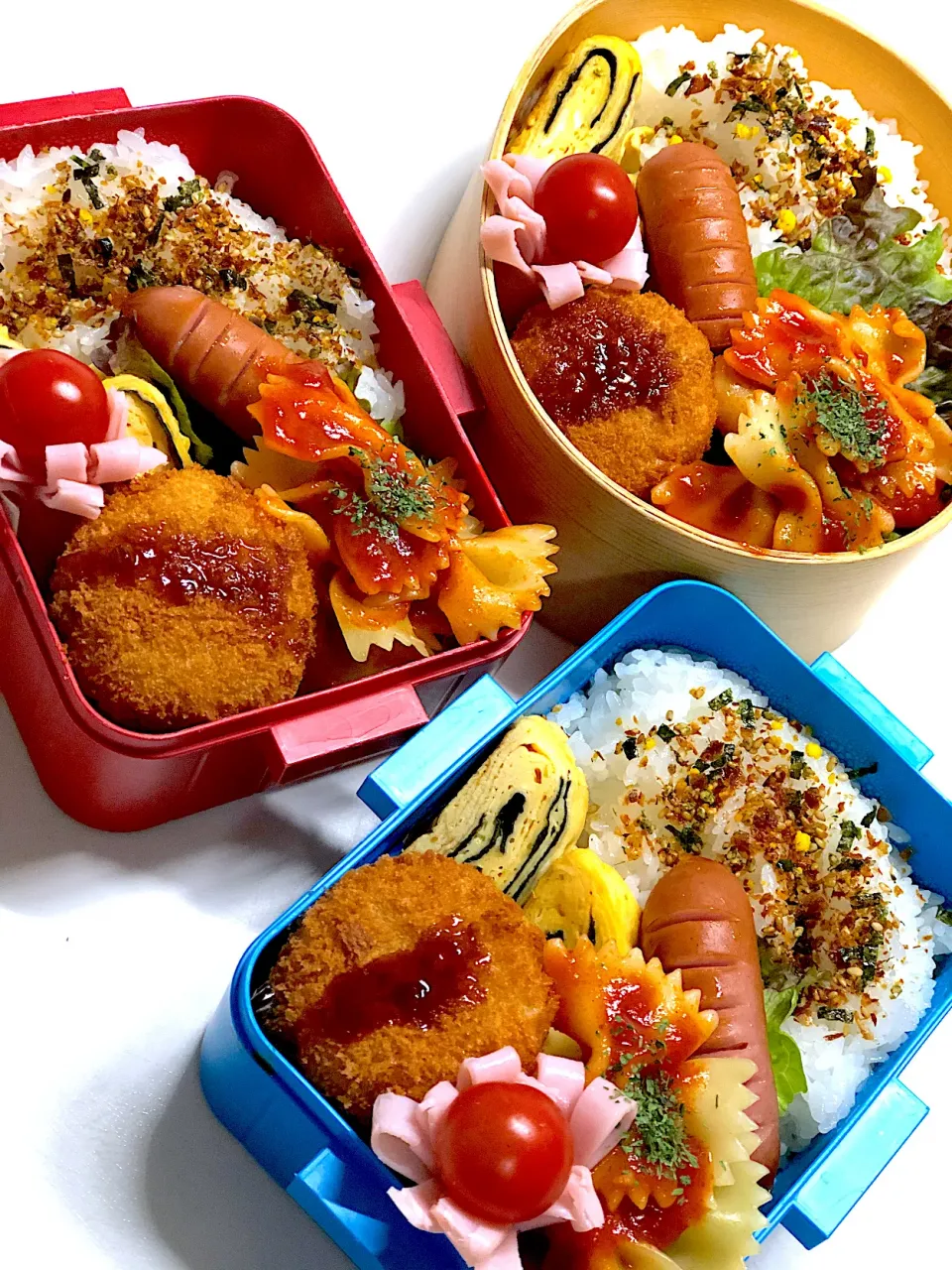 Snapdishの料理写真:今日のお弁当🍱|三姉妹のママさん