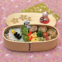 人参・インゲン豚ロール☘のお弁当❤️ 2/6木