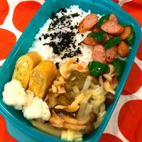 2020.2.6高校⚽️男子ロールキャベツ弁当〜🍱😋