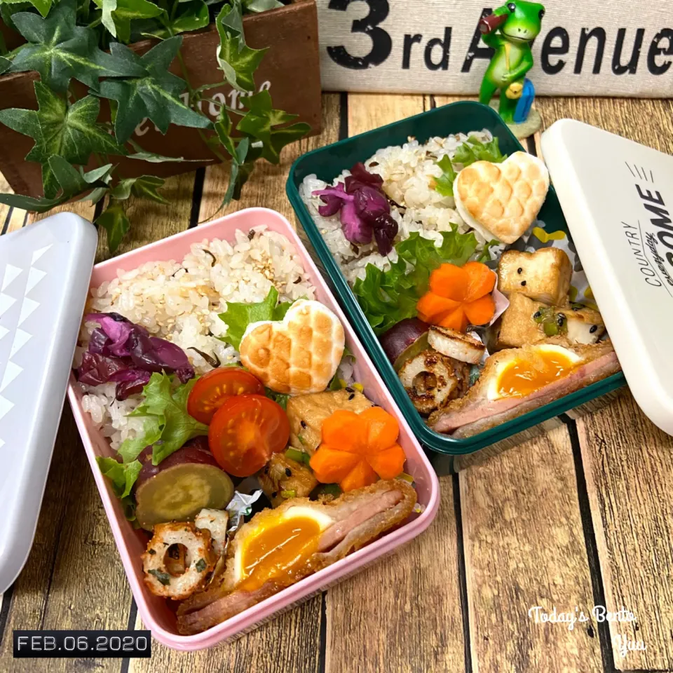 Snapdishの料理写真:2/6☆*ﾟ今日のBento☆|ゆうさん