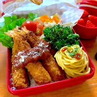 海老フライ🍤弁当