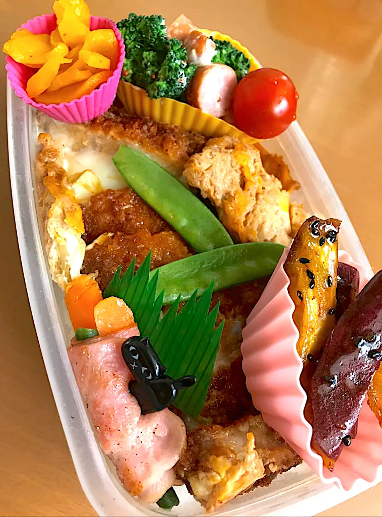 Snapdishの料理写真:今日の息子の　#お弁当🍱|sacchan( ﾐΦﻌΦ)ฅさん