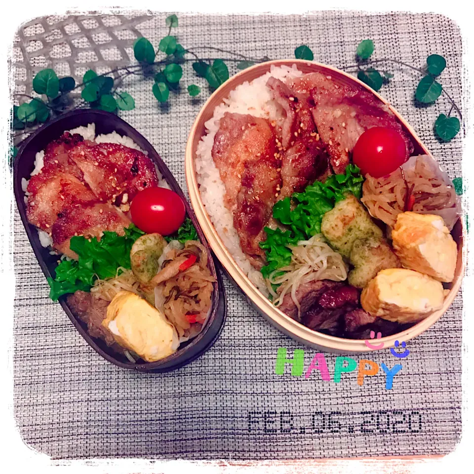 2/6 ☺︎☺︎ 豚ロースオイマヨソテー弁当✩.*˚|jon2さん