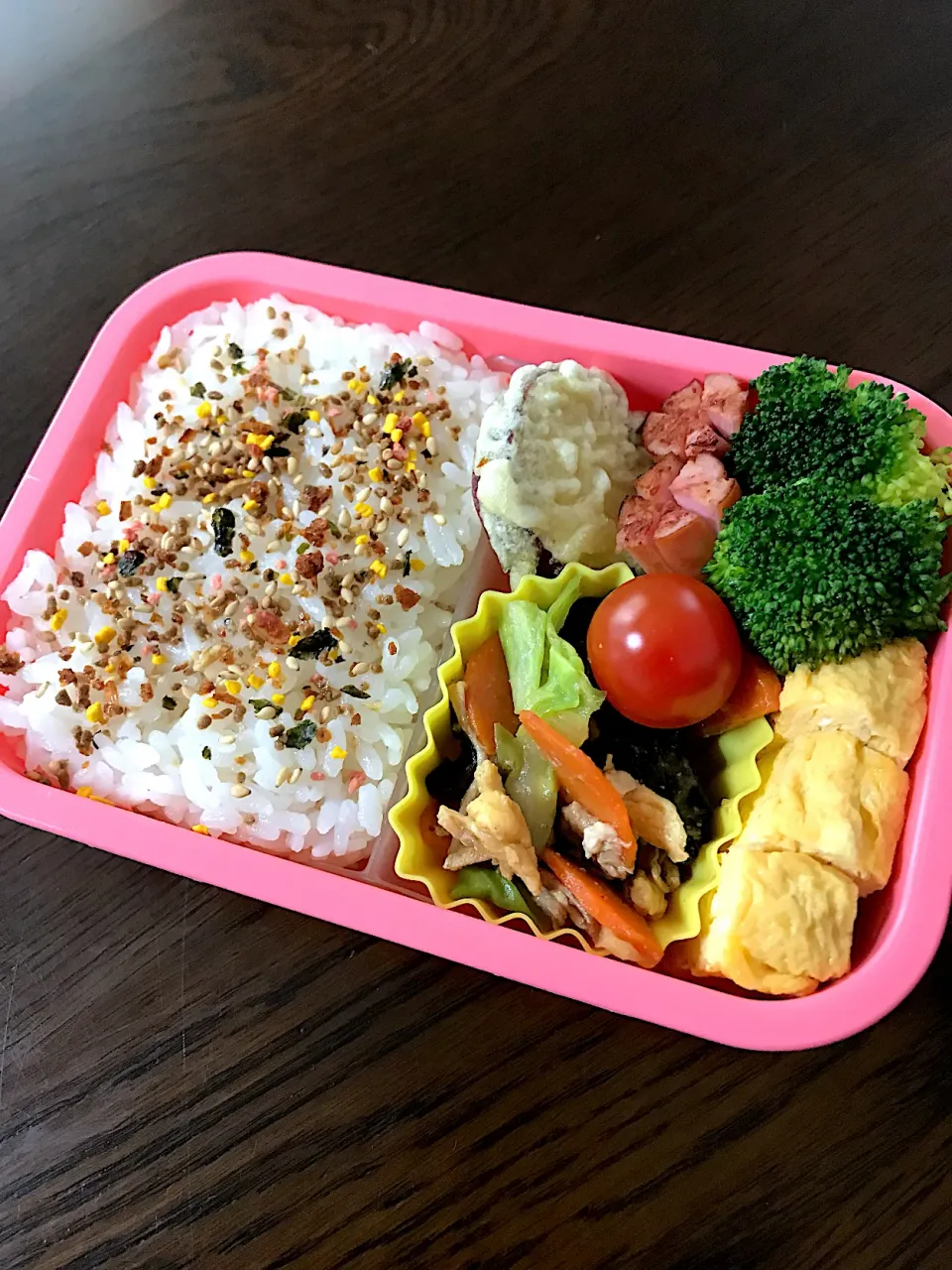 きくらげと卵の炒め物弁当|kiicoさん