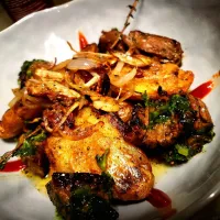 steak and fingerlings potatoes with garlic/thyme butter|Gerardo Mazariegosさん