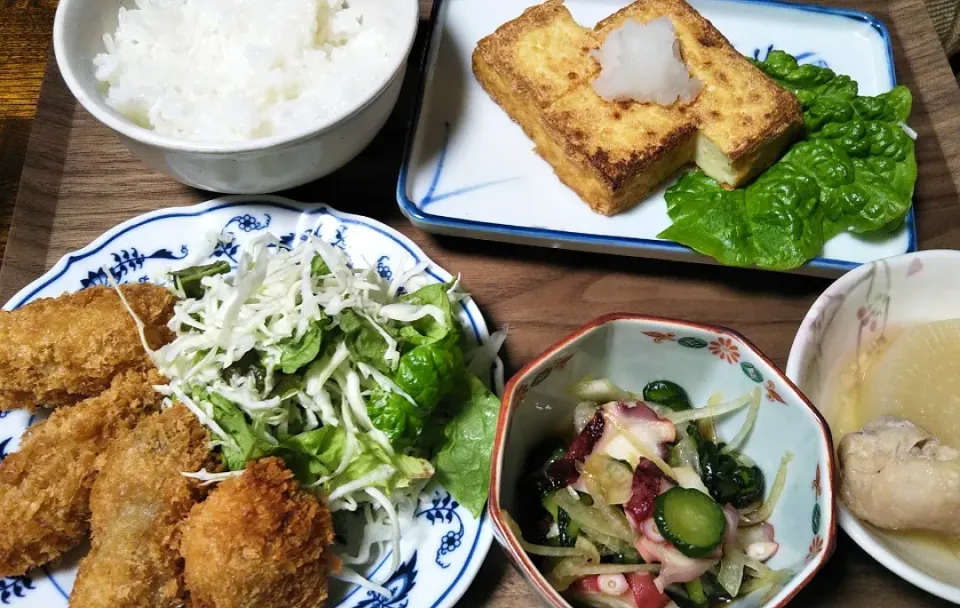 牡蠣フライ定食|りょうさん