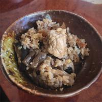 筑前煮からの中華おこわ