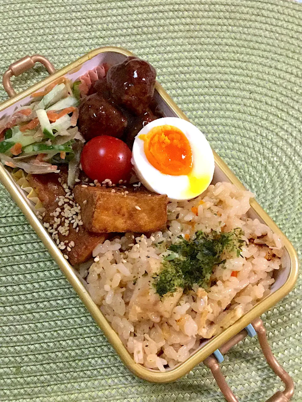 長女の中学弁当　寒いのに朝練とは！お疲れ様|yukoさん