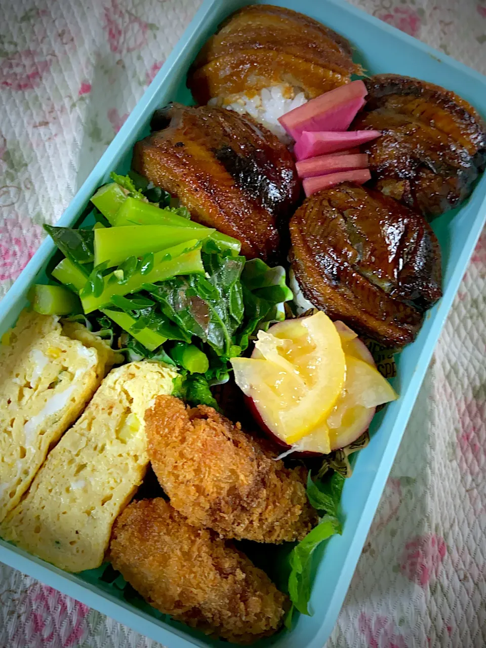 Snapdishの料理写真:今日のお弁当です🍱|桜もちさん