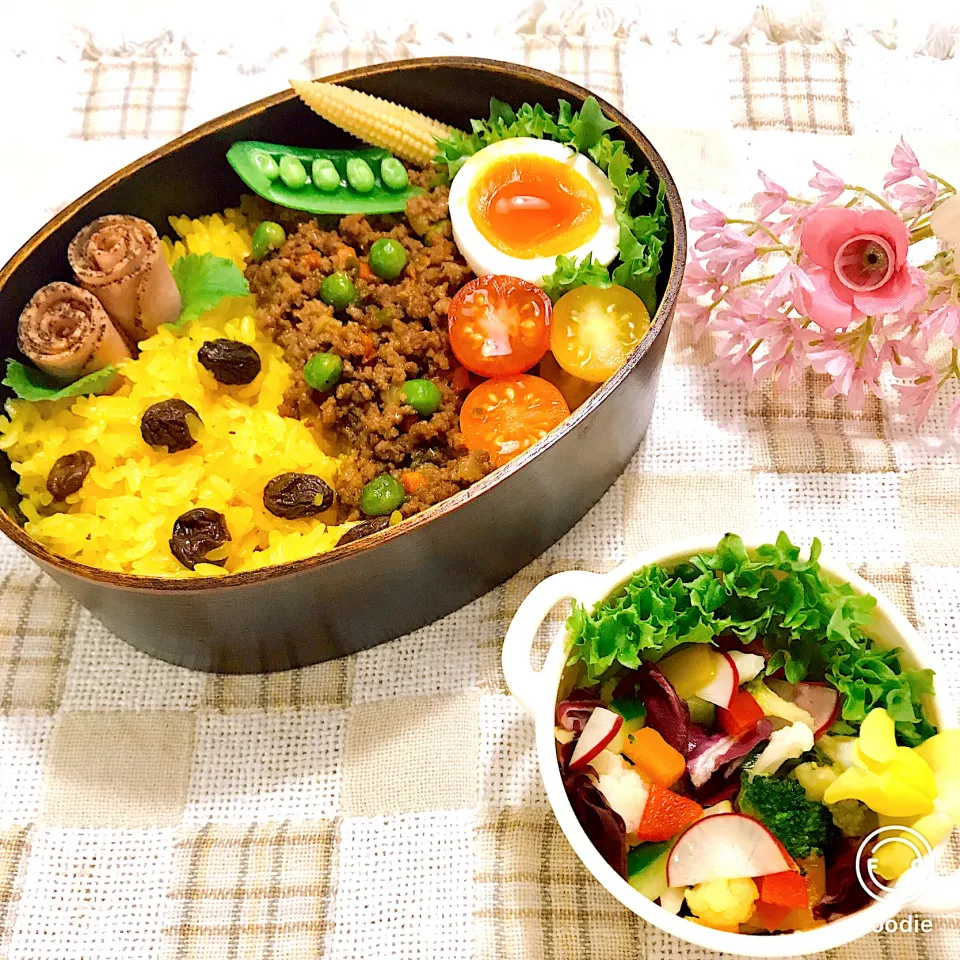 《キーマカレーのお弁当》|ちゃべさん