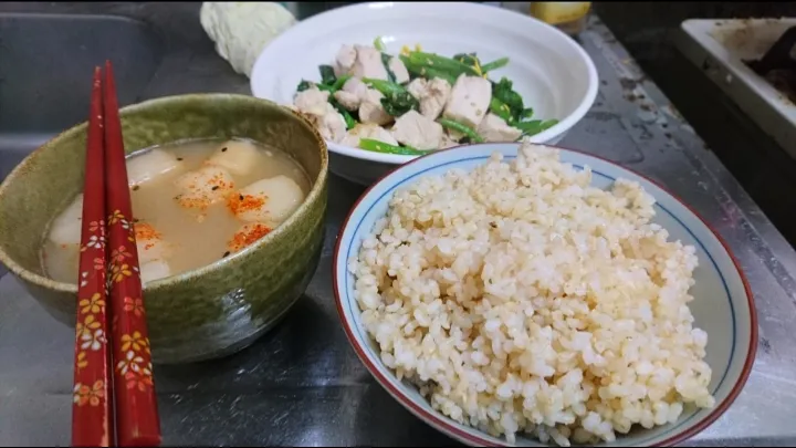 鶏むね肉とほうれん草のゴマ和え|to-manさん