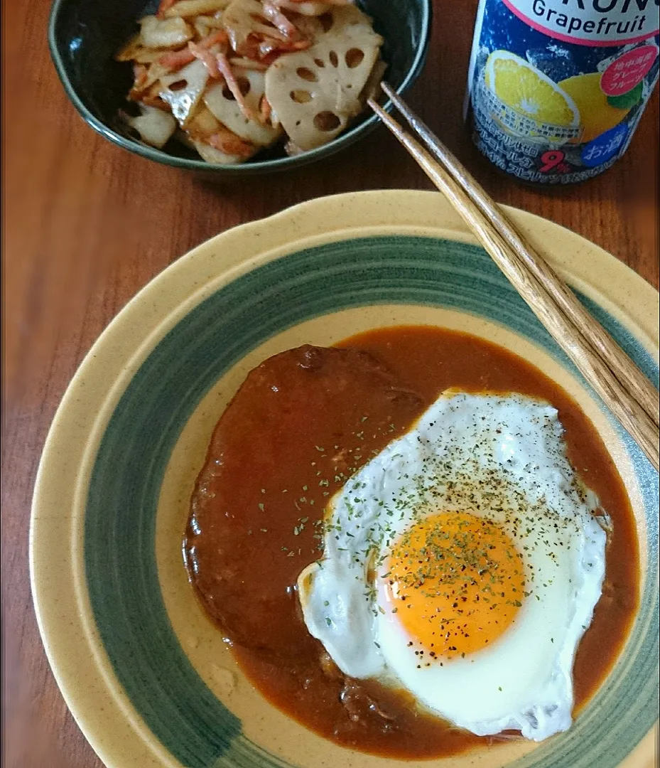 ﾊﾔｼﾊﾝﾊﾞｰｸﾞ|まりおさん