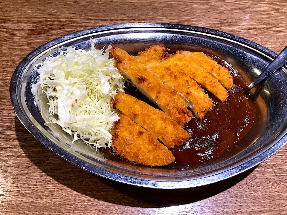 チキンカツカレー(小)|しのぶさん