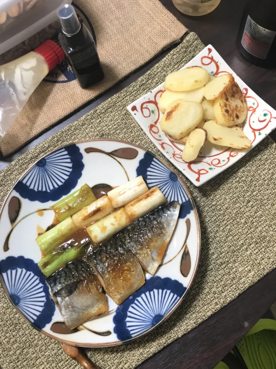 塩サバのサッパリ焼きとジャガイモ|くろさん