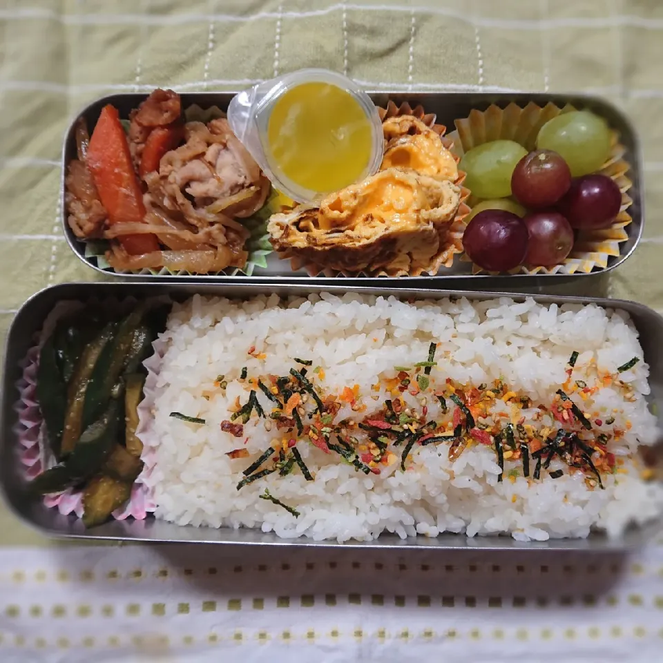 今日のお弁当|ゆずうさぎさん