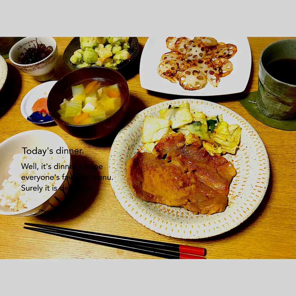 Snapdishの料理写真:昨日の晩ごはん。|aki_puさん