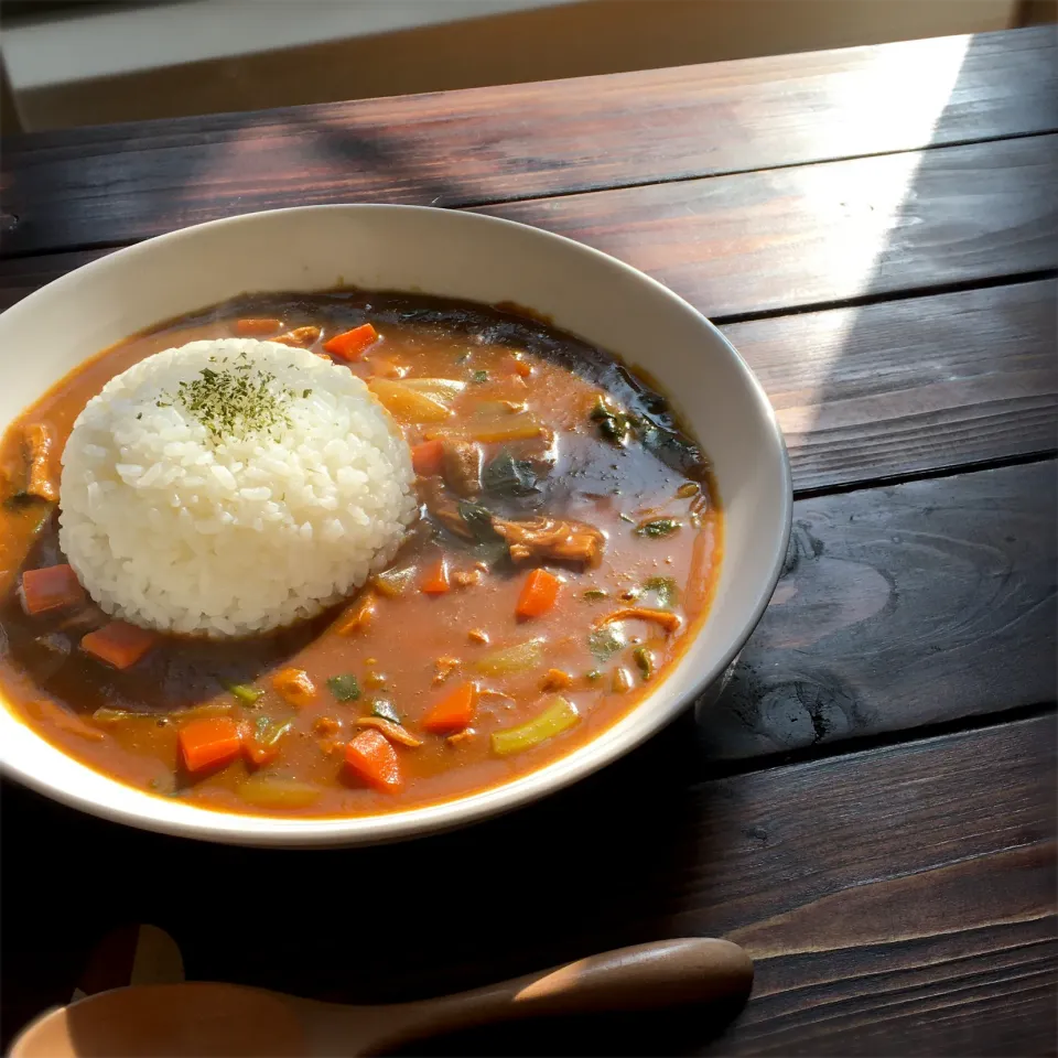 野菜たっぷりササミカレー☆|🌺🍍しぃちゃん(・ω・)🍍🌺さん