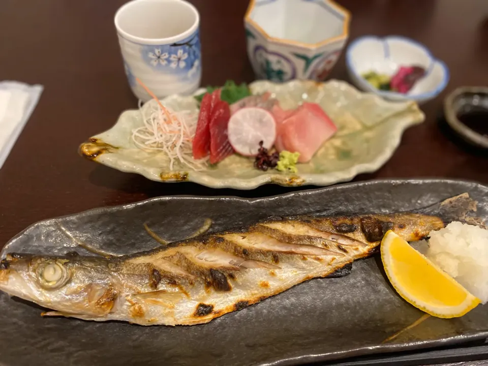 カマス塩焼きランチ|わこさん