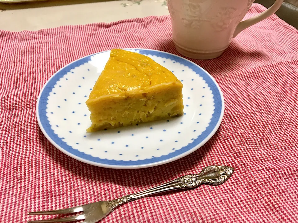 Snapdishの料理写真:砂糖なし♡スイートポテトケーキ|みよさん