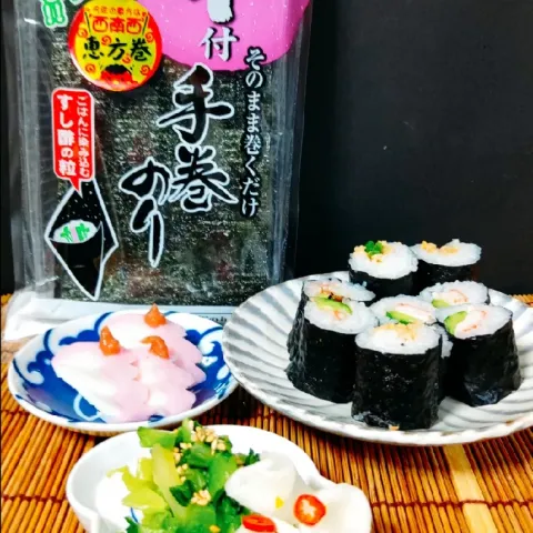 「【B】No 余らせ！使い切り工夫料理」を使ってみたSnapdishの料理・レシピ写真:細巻き～❣️