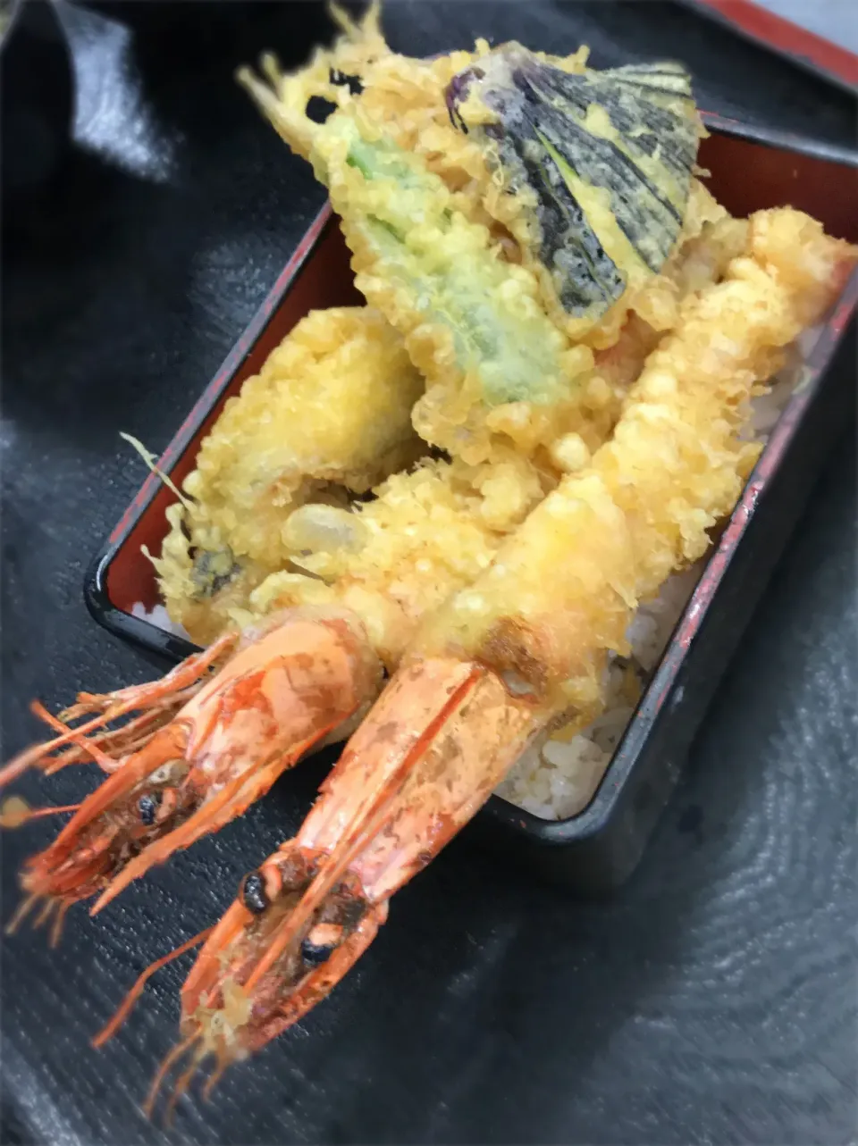 特別注文の特上天丼|料理長さん