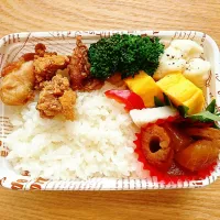 Snapdishの料理写真:久々の手作り弁当🍴🍅|なーなさん