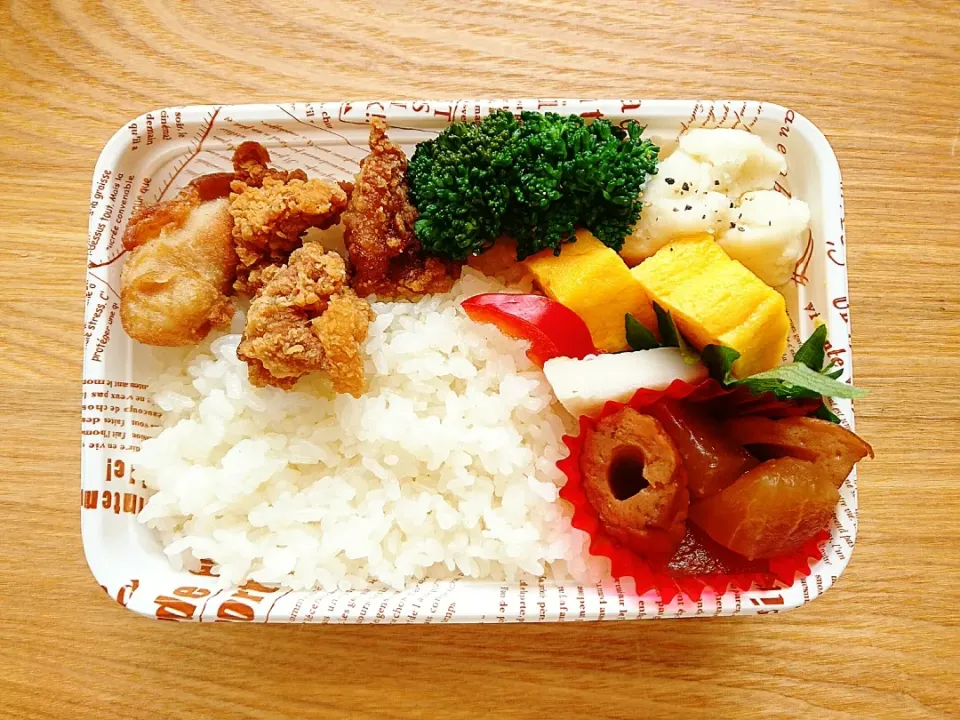 Snapdishの料理写真:久々の手作り弁当🍴🍅|なーなさん