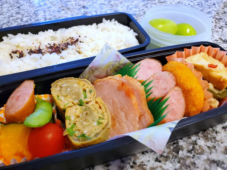 Snapdishの料理写真:19.09.19の夫くんへのお弁当🍱|💗やよ💗さん