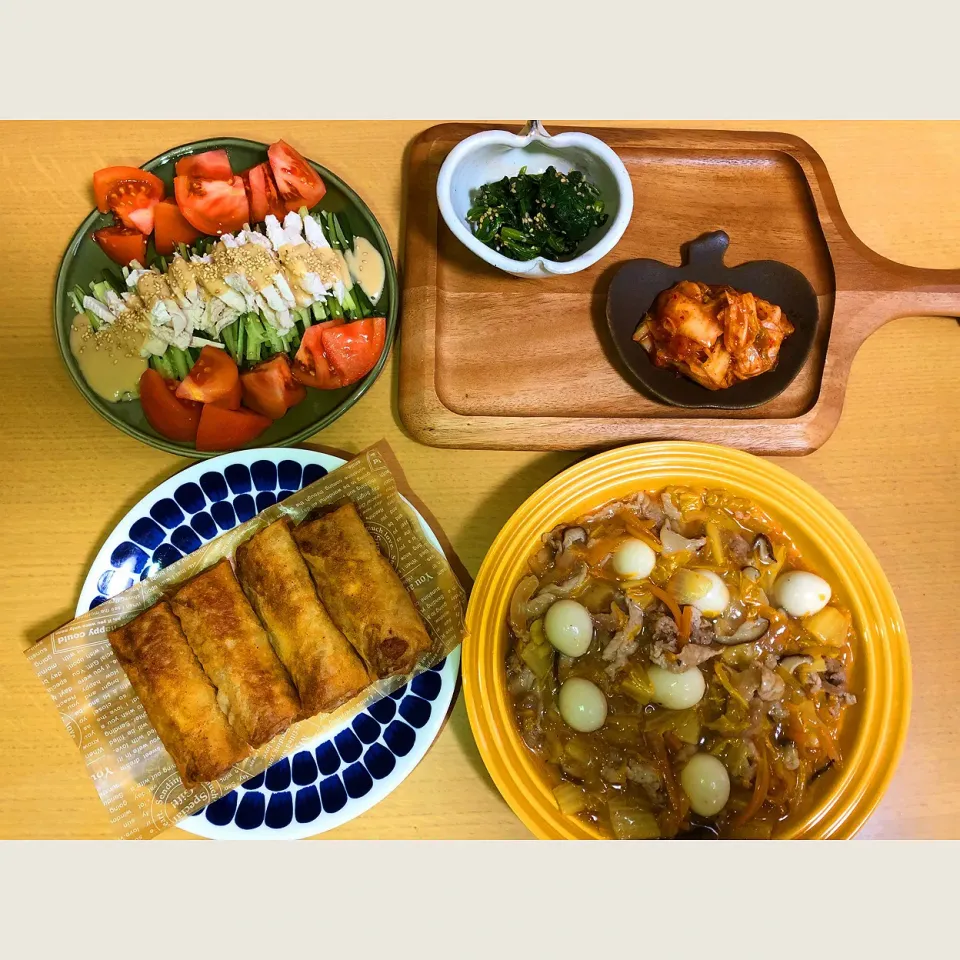 Snapdishの料理写真:今日の晩ご飯🍴中華料理|erikaさん