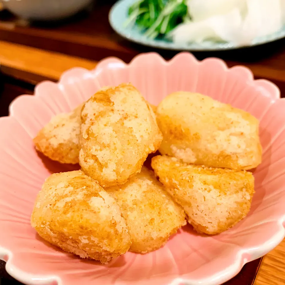 菊芋の唐揚げ(カレー味)|いちごさん