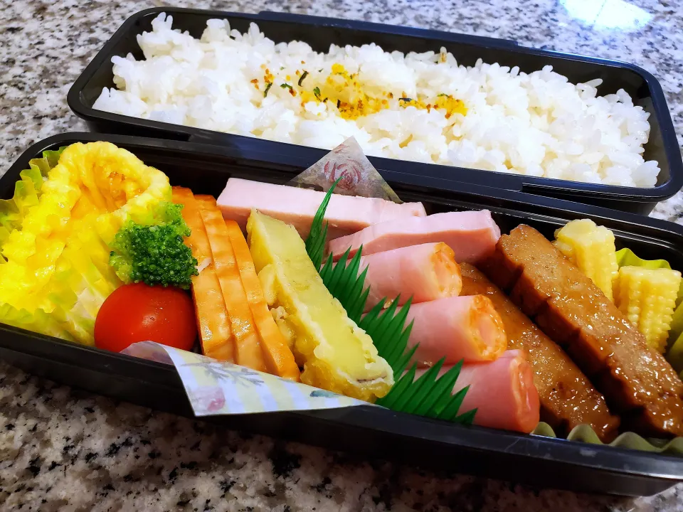 Snapdishの料理写真:19.10.11の夫くんへのお弁当🍱|💗やよ💗さん