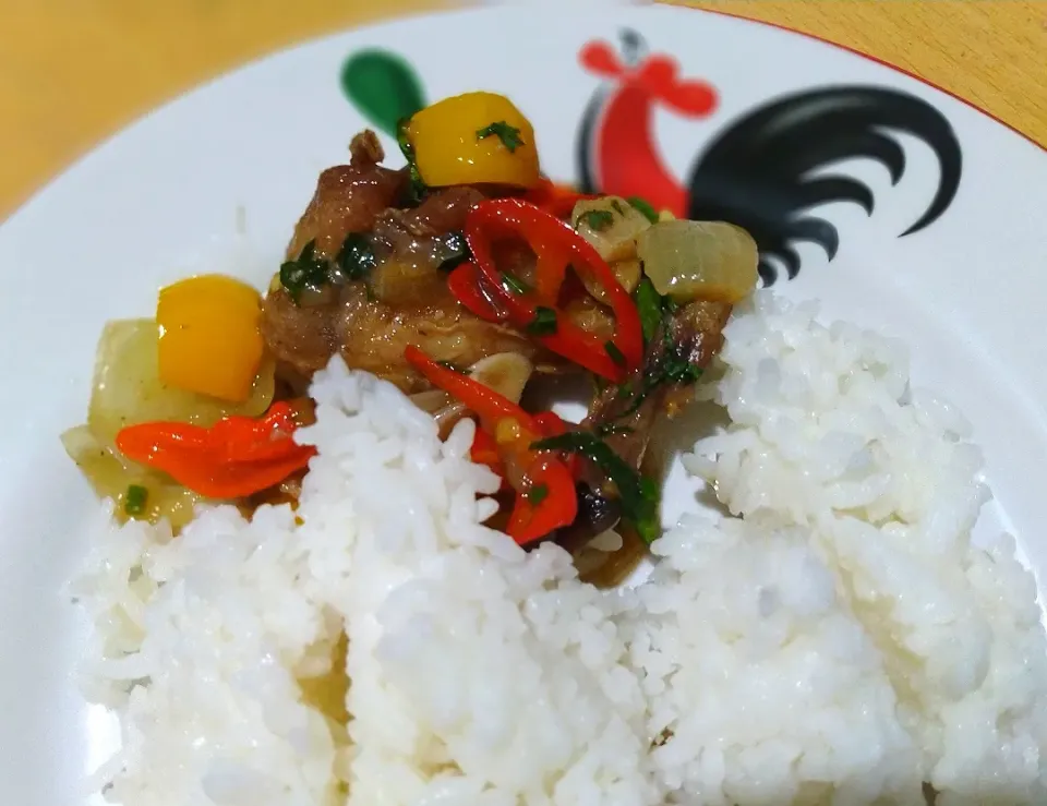 Snapdishの料理写真:Ayam saus inggris|Debie Vieさん