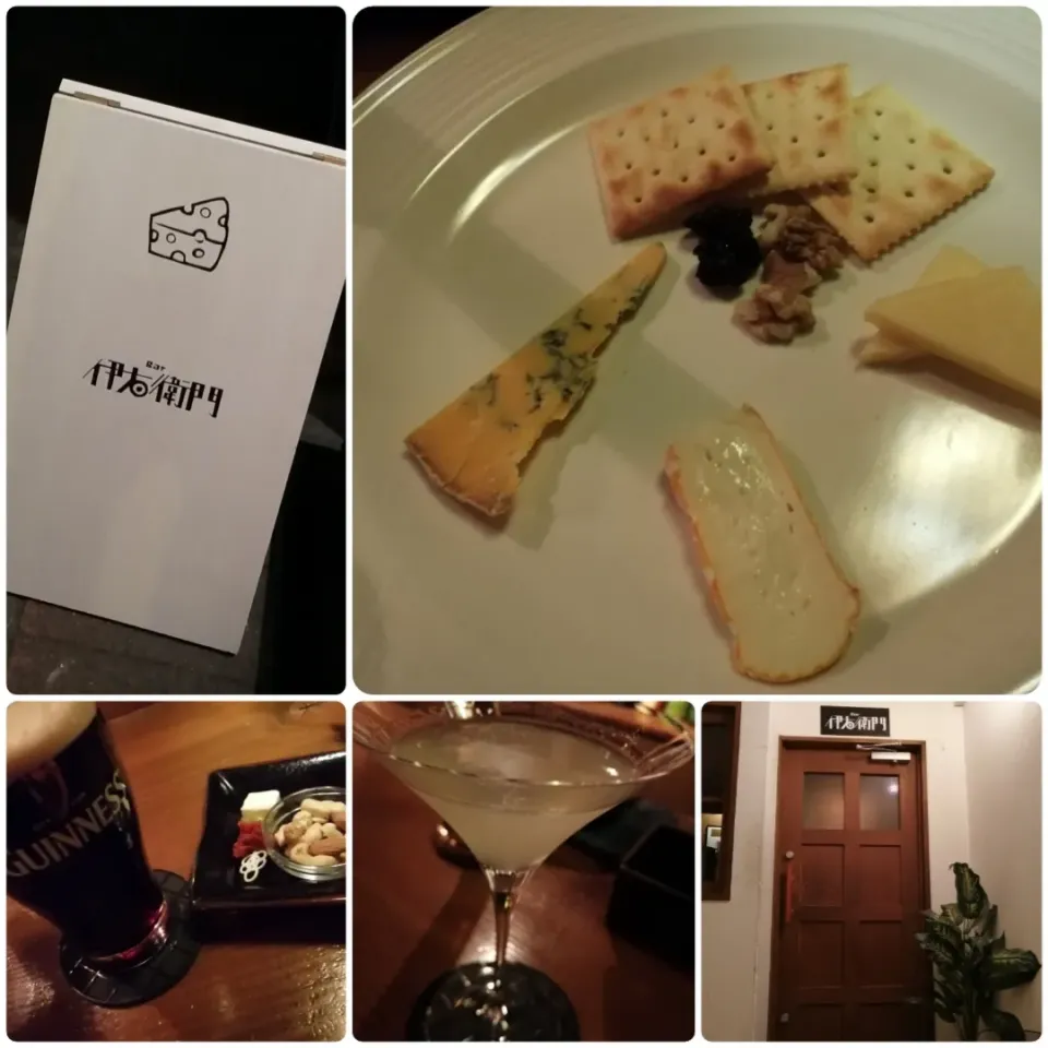 Snapdishの料理写真:チーズ専門Barにて🍸|Kojiさん