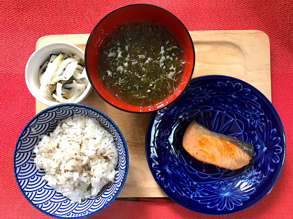 久々真面目　朝食　ご飯編|コマツ菜さん