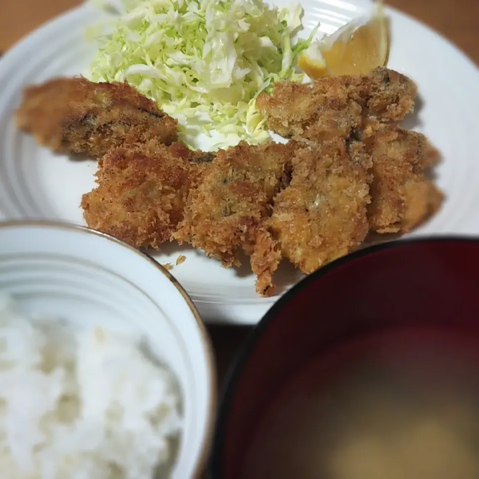 牡蠣フライ定食|歌津八番クリニックさん