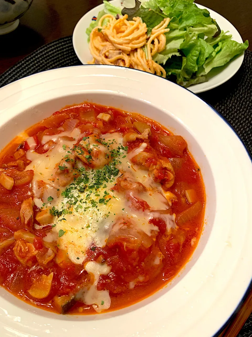 チキンのトマトソース煮込み🍅|ゆきりん。さん