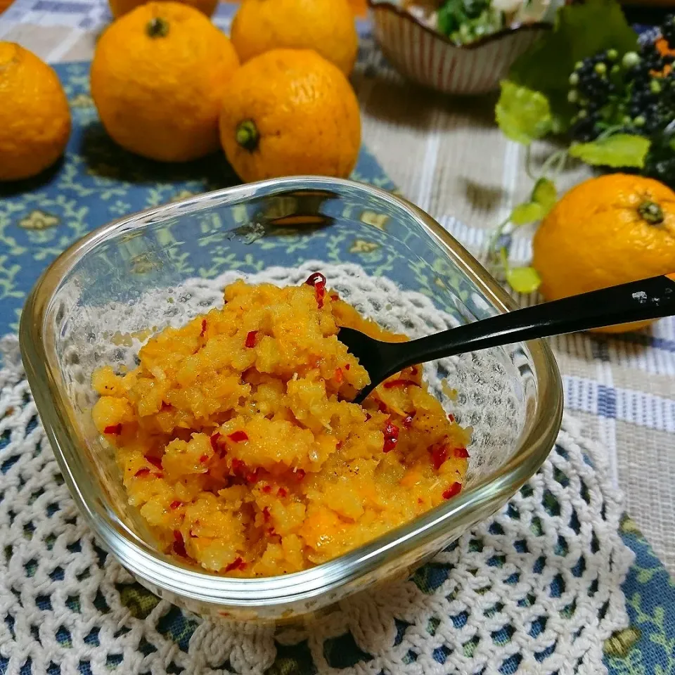 Snapdishの料理写真:ゆっこさんの料理 ♪手作りゆず胡椒☆|とまと🍅さん