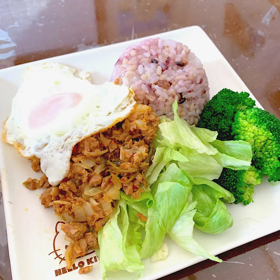 大豆のお肉で手作りタコライス|Chihi❁︎.*･ﾟさん