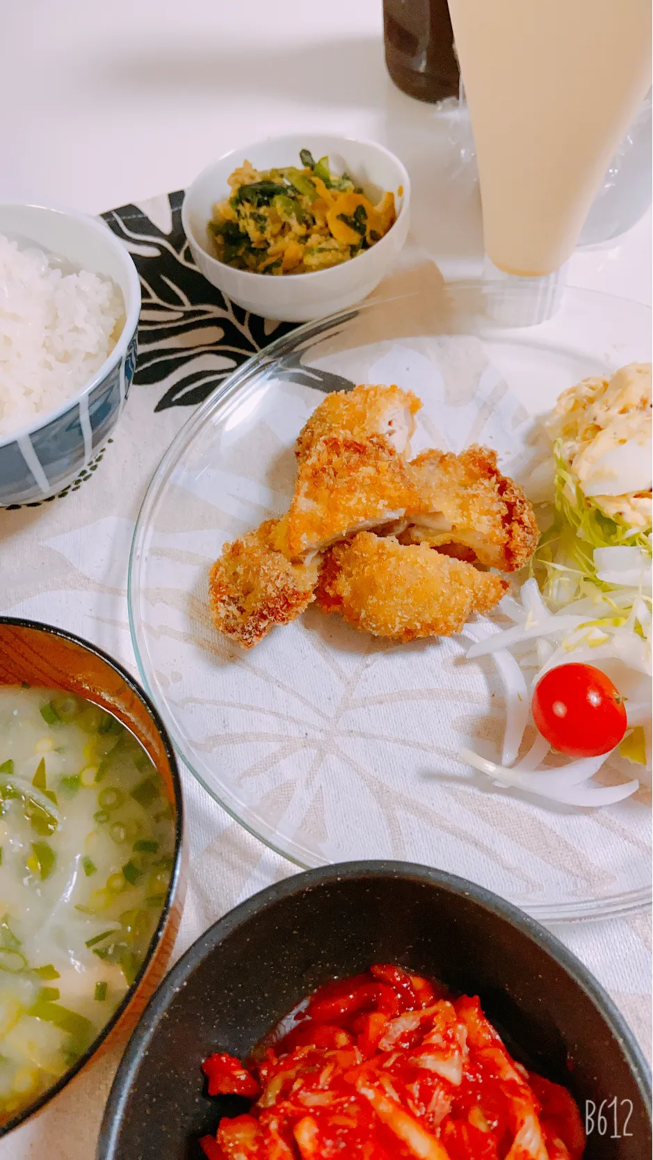 今日の晩御飯🤩チキンカツ😋|ゆきさん