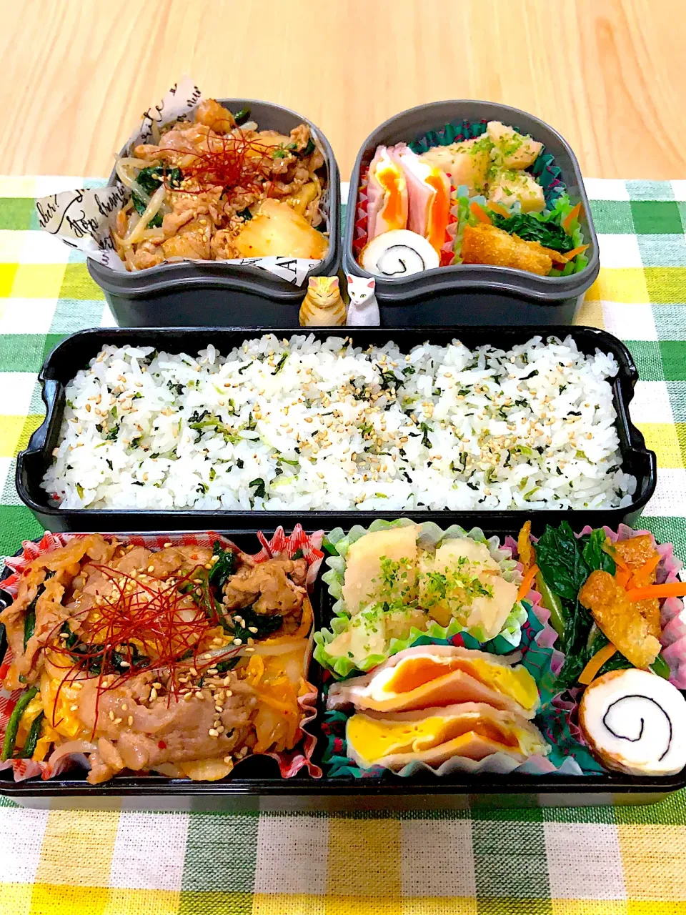 豚キムチ弁当🍱|いとはんさん