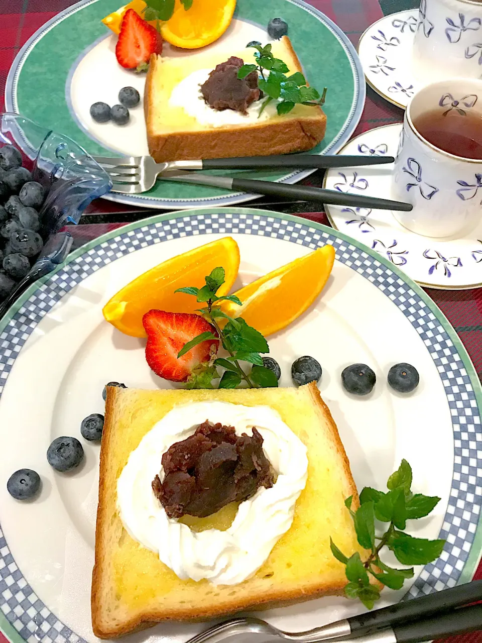 Snapdishの料理写真:銀座の食パン  俺の Bakeryであんこバタートーストで食べ尽くし🍞|シュトママさん