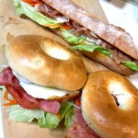 2020.2.12大学受験ベーグル弁当〜😋