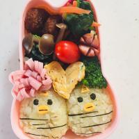 Yukiさんの料理 キイロイトリの鬼さんお弁当