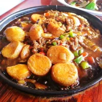 Japanese tofu with mince meat.|Mzadele Chbさん