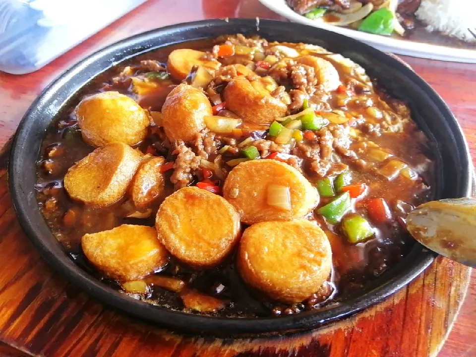 Japanese tofu with mince meat.|Mzadele Chbさん