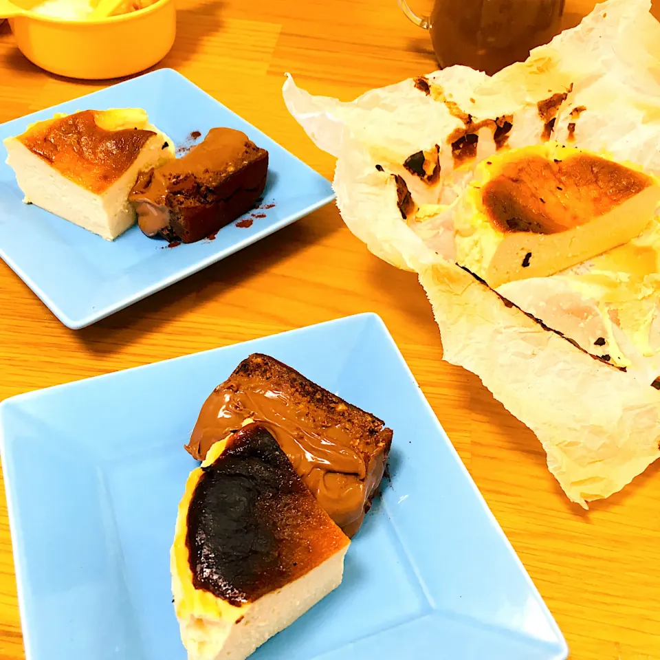 バスチー＆生チョコケーキ|りりさん